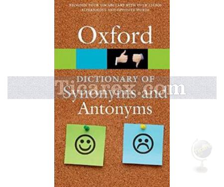 The Oxford Dictionary of Synonyms and Antonyms | Oxford - Resim 1