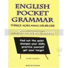 English Pocket Grammar - Türkçe Açıklamalı Dilbilgisi | Fatih Tekin