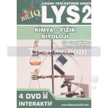 LYS - Fizik - Kimya - Biyoloji İnteraktif DVD Seti (4 DVD) | Konu Anlatımlı
