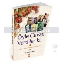 Öyle Cevap Verdiler ki... | Recep Bozdağ