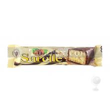 Sarelle Duo Sütlü Çikolata Kaplamalı Fındık Ezme Dolgulu Gofret | 33 gr