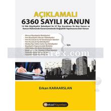 Açıklamalı 6360 Sayılı Kanun | Erkan Karaarslan