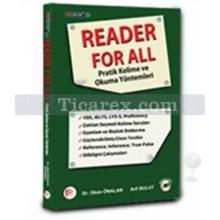 Reader For All Pratik | Kelime ve Okuma Yöntemleri | Arif Bulut, Okan Önalan