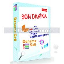 Son Dakika - 10'lu Paket Deneme | Genel Yetenek | Genel Kültür - X Yayıncılık