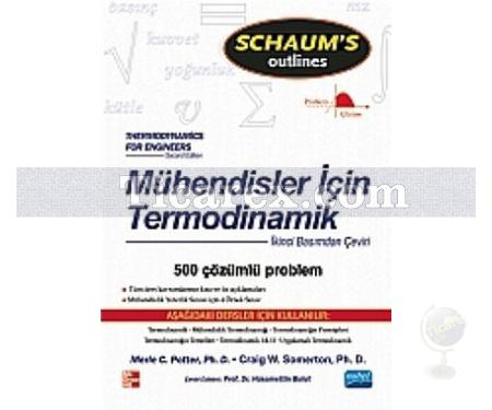 Mühendisler İçin Termodinamik | 500 Çözümlü Problem | Craig W. Somerton, Merle C. Potter - Resim 1