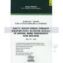 Haciz, Hacze İtiraz, İtirazın Kaldırılması, İstihkak İddiası Ve Davası, Borç Ödemekten Aciz Belgeler | Hasan Özkan