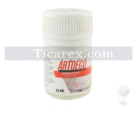 Artdeco Kumaş Boyası - Beyaz | 25 ml - Resim 1