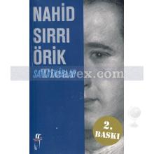 San'atkarlar | Nahid Sırrı Örik