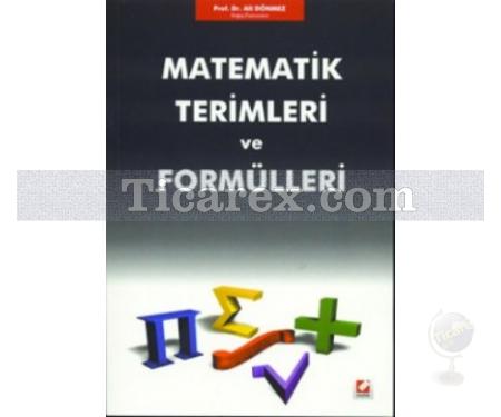 Matematik Terimleri ve Formülleri | Ali Dönmez - Resim 1