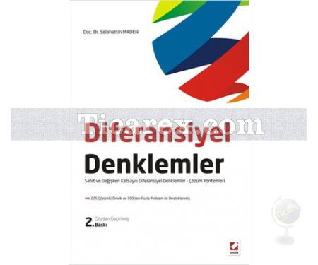 Diferansiyel Denklemler | Selahattin Maden - Resim 1