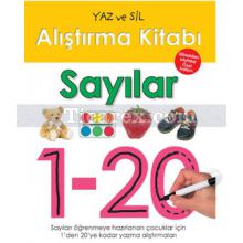 Yaz ve Sil Alıştırma Kitabı - Sayılar | Kolektif