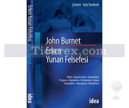 Erken Yunan Felsefesi | John Burnet - Resim 1