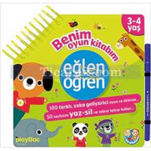 Eğlen Öğren Benim Oyun Kitabım 3-4 yaş | Kolektif