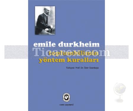 Toplumbilimde Yöntem Kuralları | Emile Durkheim - Resim 1