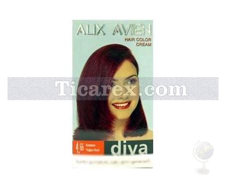 Alix Avien Diva - 4.66 Kestane Yoğun Kızıl Saç Boyası - Resim 1