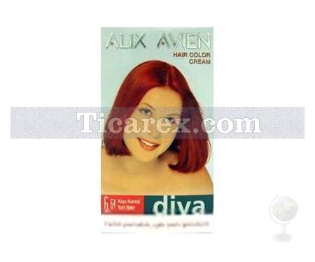 Alix Avien Diva - 6.64 Koyu Kumral Kızıl Bakır Saç Boyası - Resim 1