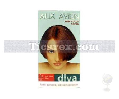 Alix Avien Diva - 6.5 Koyu Kumral Akaju Saç Boyası - Resim 1