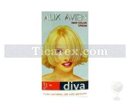 Alix Avien Diva - 9.0 Sarı Saç Boyası - Resim 1