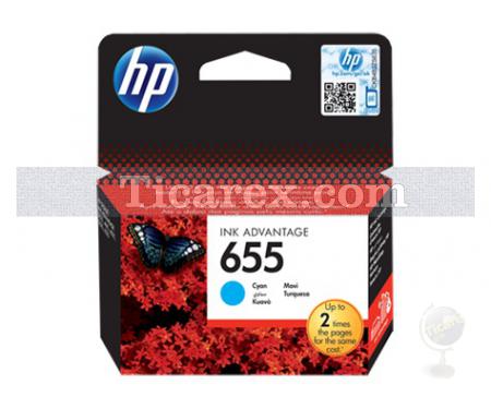 HP 655 Mavi Orijinal Ink Advantage Mürekkep Kartuşu - Resim 1