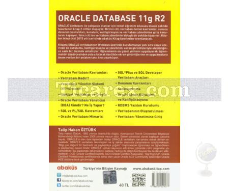 Veritabanı Yönetimine Giriş Oracle Database 11g R2 | Talip Hakan Öztürk - Resim 2