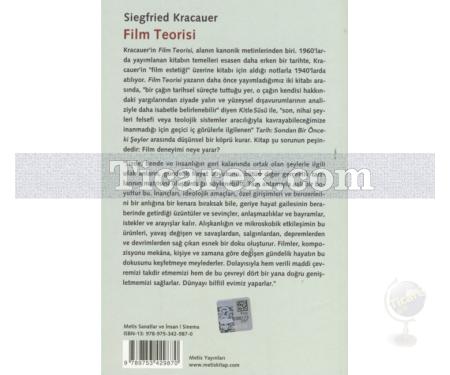Film Teorisi | Fiziksel Gerçekliğin Kurtuluşu | Siegfried Kracauer - Resim 2