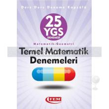 YGS - Temel Matematik - Geometri 25 Deneme | Deneme Sınavları