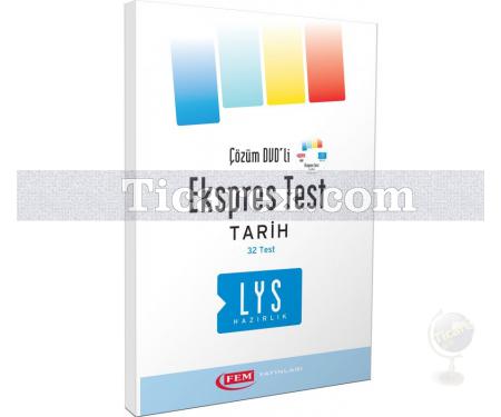 LYS - Tarih Ekspres Test (DVD Hediyeli) | Yaprak Test - Resim 1