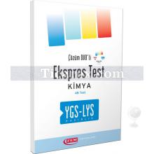 YGS - LYS - Kimya Ekspres Test (DVD Hediyeli) | Yaprak Test