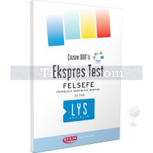 LYS - Felsefe Grubu (Psikoloji, Sosyoloji, Mantık) Ekspres Test (DVD Hediyeli) | Yaprak Test