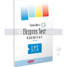 LYS - Edebiyat Ekspres Test (DVD Hediyeli) | Yaprak Test