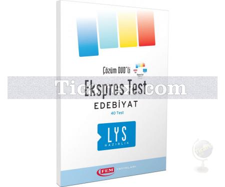 LYS - Edebiyat Ekspres Test (DVD Hediyeli) | Yaprak Test - Resim 1