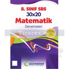 SBS - 8. Sınıf - 30x20 Matematik Denemeleri | Deneme Sınavları