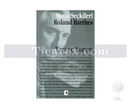 Yazı ve Yorum | Metis Seçkileri | Roland Barthes - Resim 1