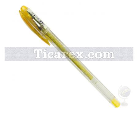 Signo Sparkling Simli Jel Kalem UM-120SP | Altın Rengi - Resim 2