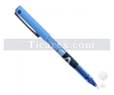 V5 Hi-Tecpoint İğne Uçlu Kalem 0.5 | Mavi - Resim 1