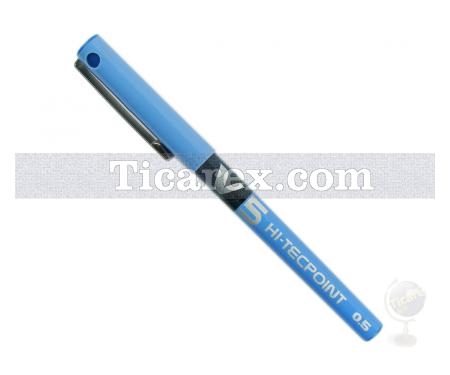 V5 Hi-Tecpoint İğne Uçlu Kalem 0.5 | Mavi - Resim 2