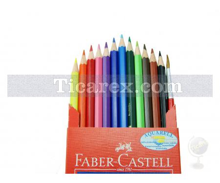 Faber-Castell Suluboya Kalemi Karton Kutuda - Aquarell | 12 renk - Resim 2