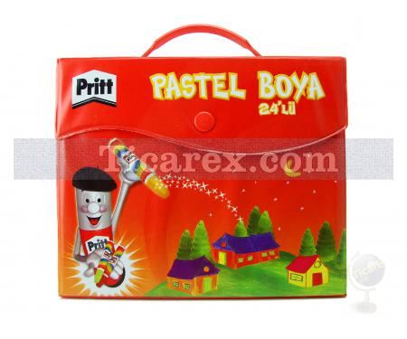 Pritt Çantalı Pastel Boya - Vinyl Ambalaj | 24 renk - Resim 1