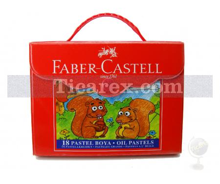 Faber-Castell Plastik Çantalı Pastel Boya | 18 renk - Resim 1
