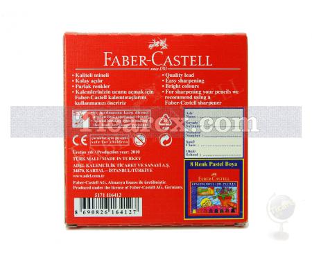 Faber-Castell Yarım Boy Boya Kalemi - Karton Kutu | 12 renk - Resim 3