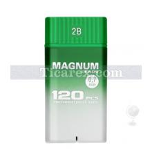 Magnum Versatil Uç ( Min ) - Yeşil Beyaz Kutuda No:23 | 0.7 mm | 2B | Siyah