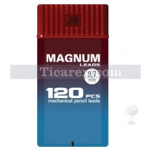 Magnum Versatil Uç ( Min ) - Bordo Mavi Kutuda No:5B | 0.7 mm | 2B | Siyah