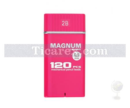 Magnum Versatil Uç ( Min ) - Pembe Kutuda No:12 | 0.5 mm | 2B | Siyah - Resim 1