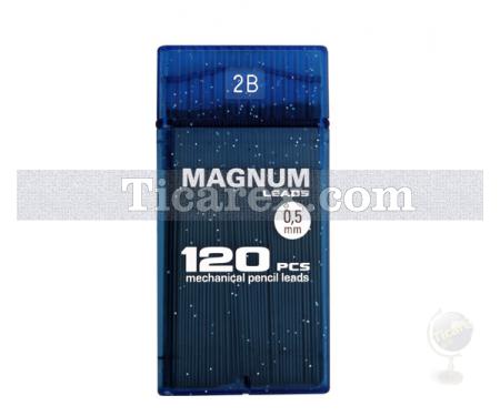 Magnum Versatil Uç ( Min ) - Şeffaf Mavi Kutuda No:19 | 0.5 mm | 2B | Siyah - Resim 1