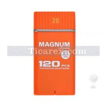 Magnum Versatil Uç ( Min ) - Turuncu Kutuda No:13 | 0.7 mm | 2B | Siyah