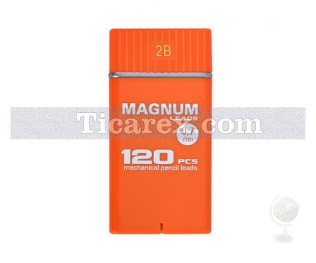 Magnum Versatil Uç ( Min ) - Turuncu Kutuda No:13 | 0.7 mm | 2B | Siyah - Resim 1