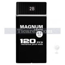 Magnum Versatil Uç ( Min ) - Siyah Kutuda No:9 | 0.7 mm | 2B | Siyah