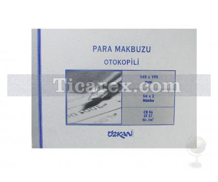 Özkan Para Makbuzu - Otokopili - Resim 1