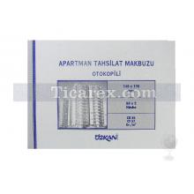 Özkan Apartman Tahsilat Makbuzu - Otokopili 140x190mm 50x2 Nüsha