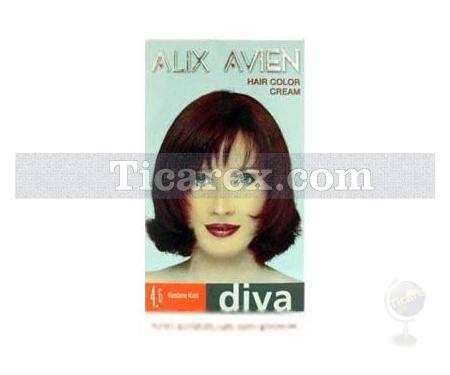 Alix Avien Diva - 4.6 Kestane Kızıl Saç Boyası - Resim 1